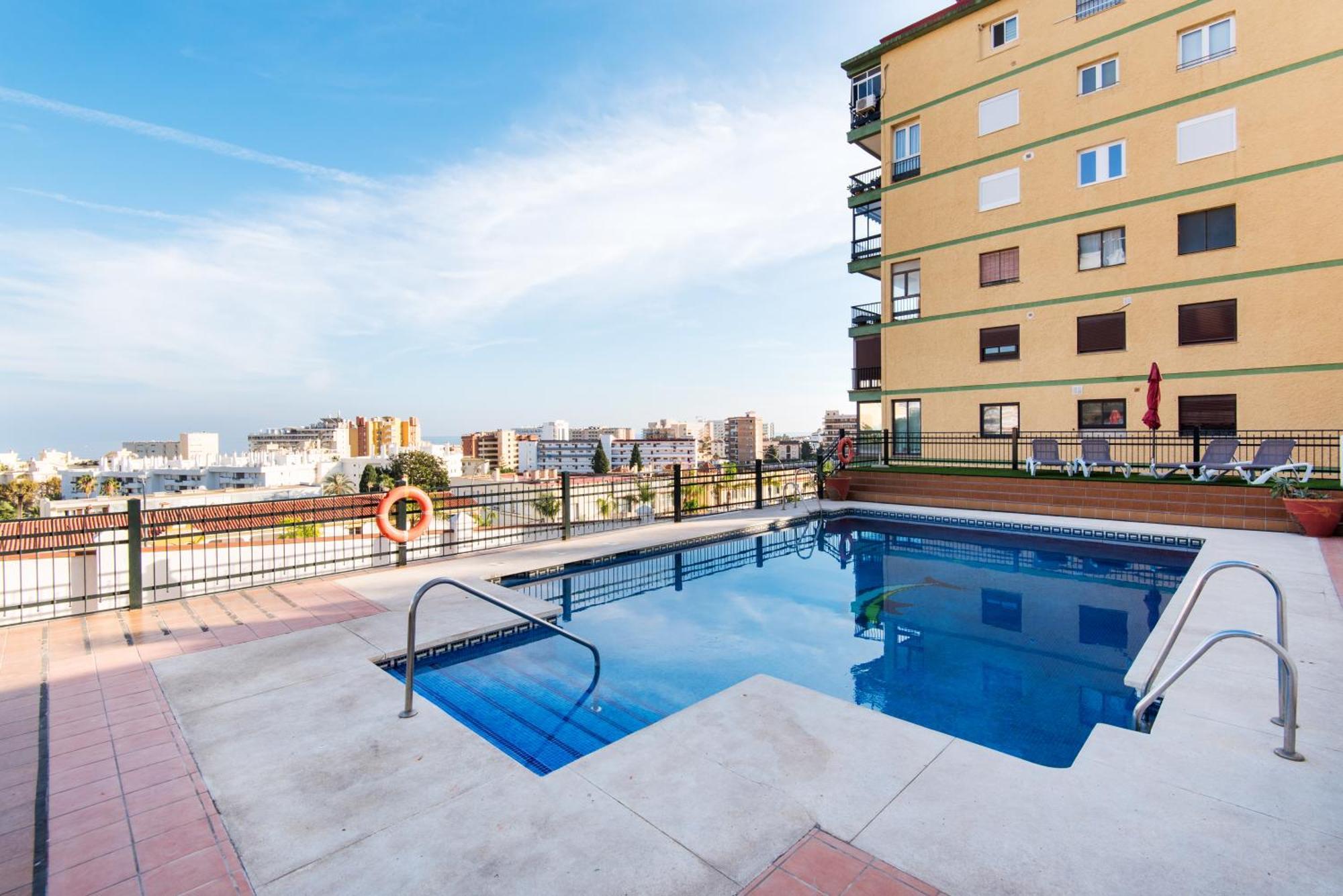 Sea View And 350M To The Beach Torremolinos Exteriér fotografie