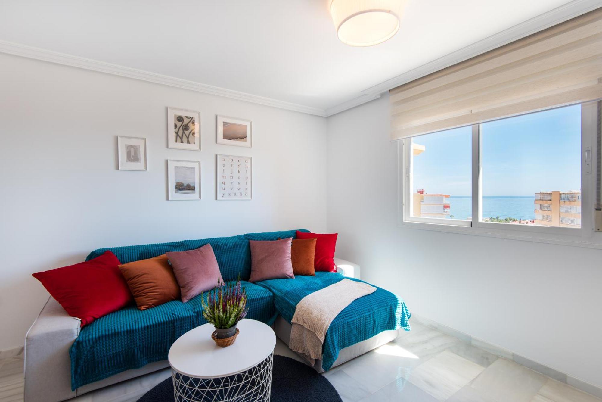 Sea View And 350M To The Beach Torremolinos Exteriér fotografie