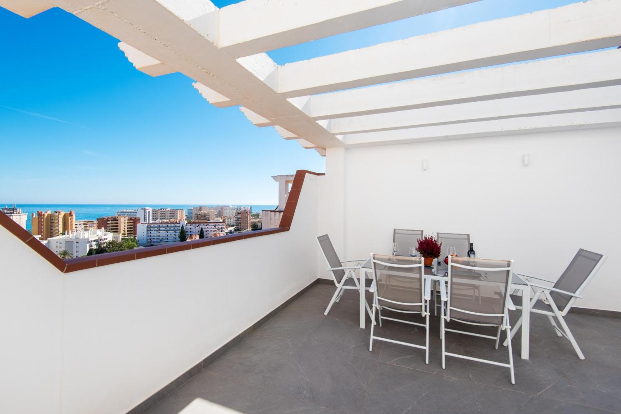 Sea View And 350M To The Beach Torremolinos Exteriér fotografie
